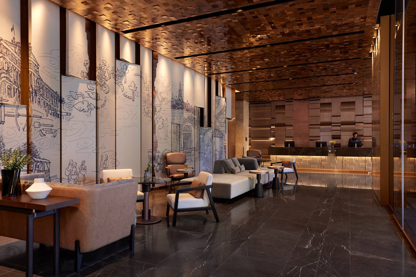 dusitD2 Samyan Bangkok-Thailand-Bangkok-Lobby-5