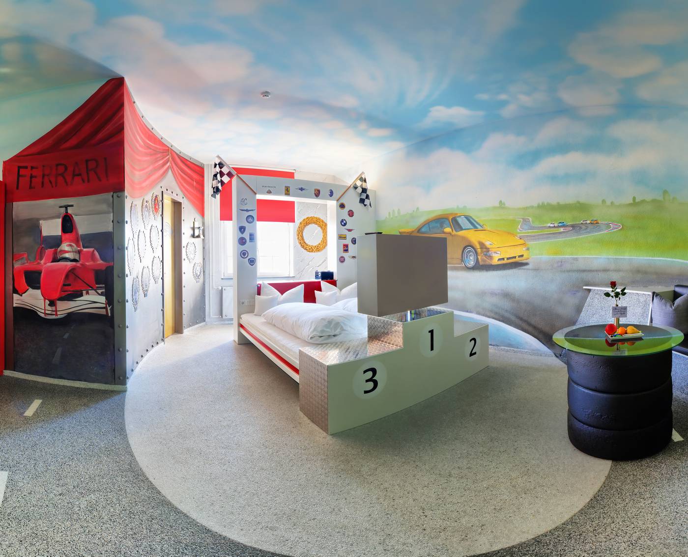 V8 Hotel Classic Motorworld Region Stuttgart-Germany-STUTTGART-Room-10