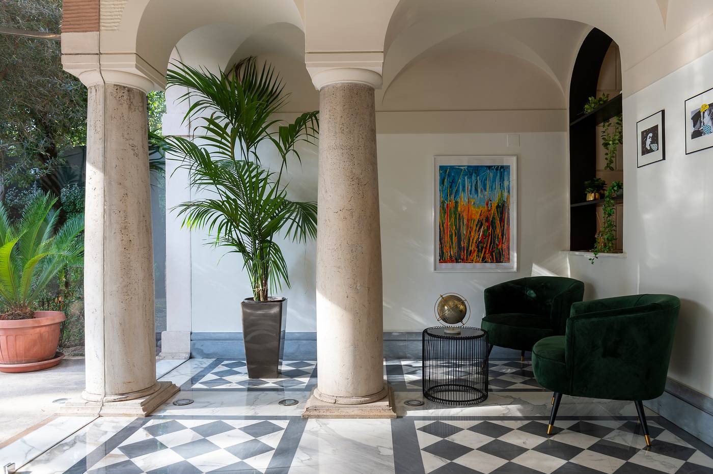 Hotel Principe Torlonia-Italy-ROMA-Lobby-5