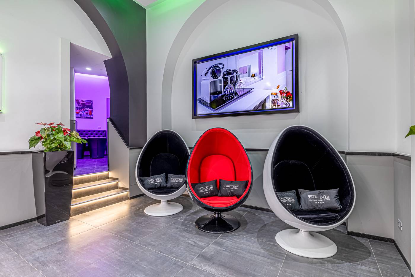 THE-ONE-Boutique-Hotel---SPA-Rome-Lobby-5