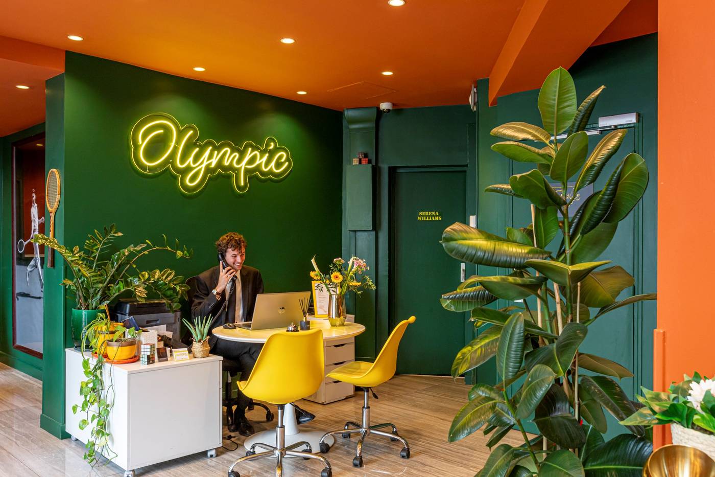 Hotel Olympic Paris Boulogne by Patrick Hayat-France-BOULOGNE-BILLANCOURT-Lobby-4