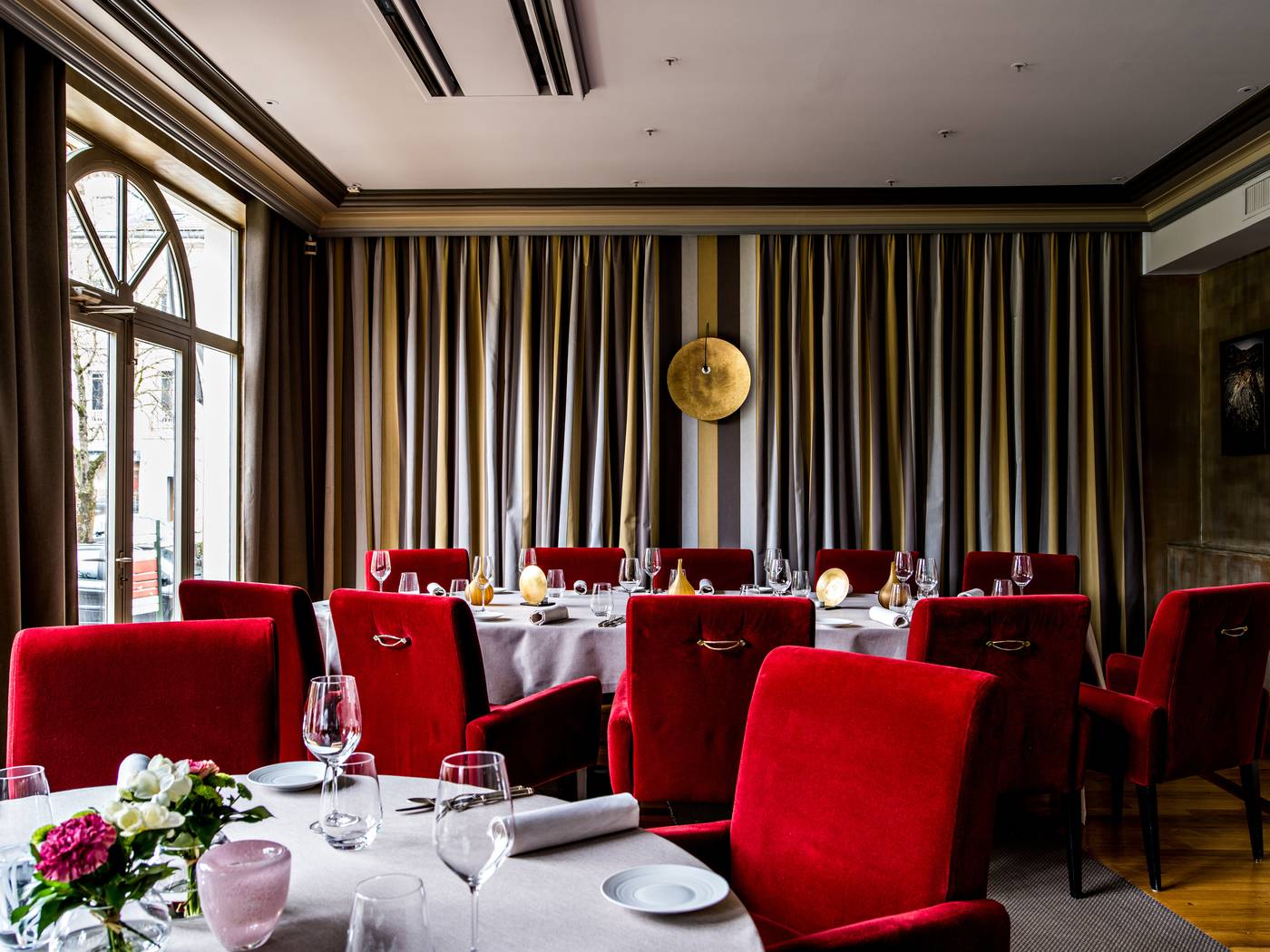 Relais du Silence Grand Hotel d'Uriage-France-URIAGE LES BAINS-Restaurant-9