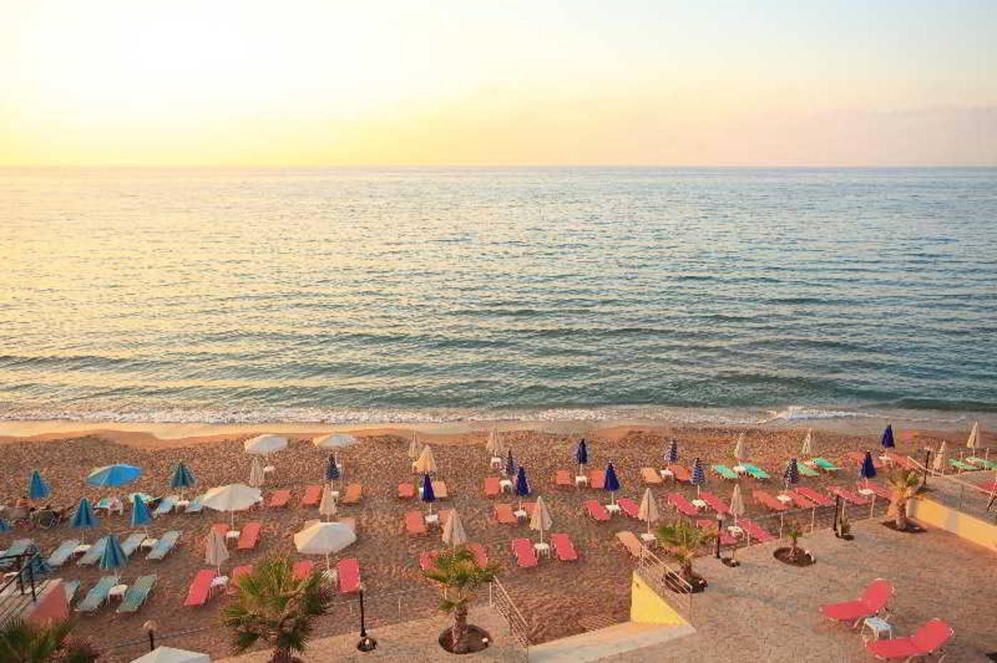 Agelia Beach Hotel in Crete, Greece