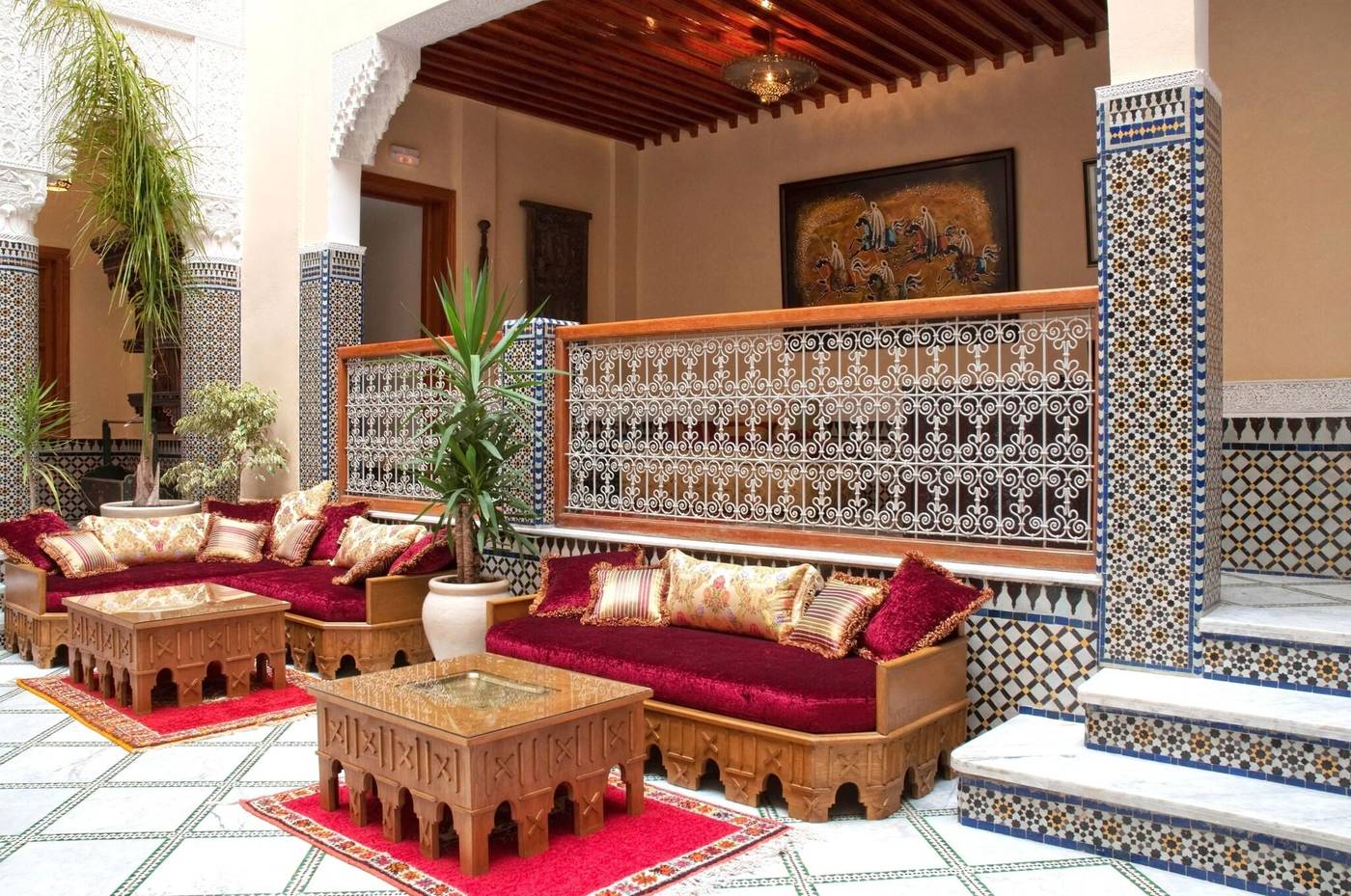 Riad-Boutique Borj Dhab-Morocco-Fes-Lobby-6
