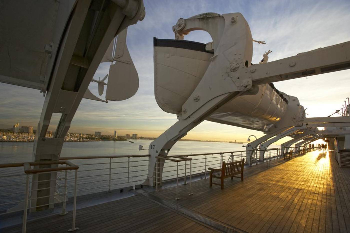 Queen Mary Hotel in California, Los Angeles, USA