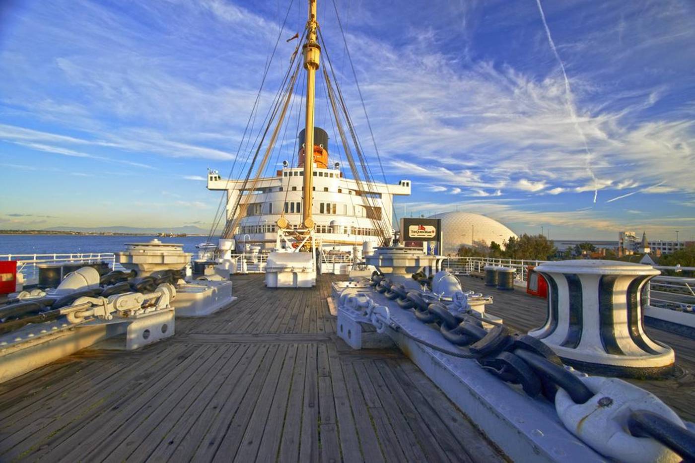 Queen Mary Hotel in California, Los Angeles, USA