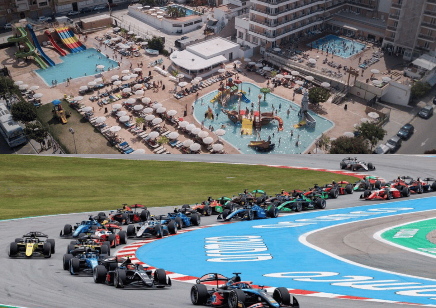 Sorra Daurada Splash plus Barcelona Formula 1 Package