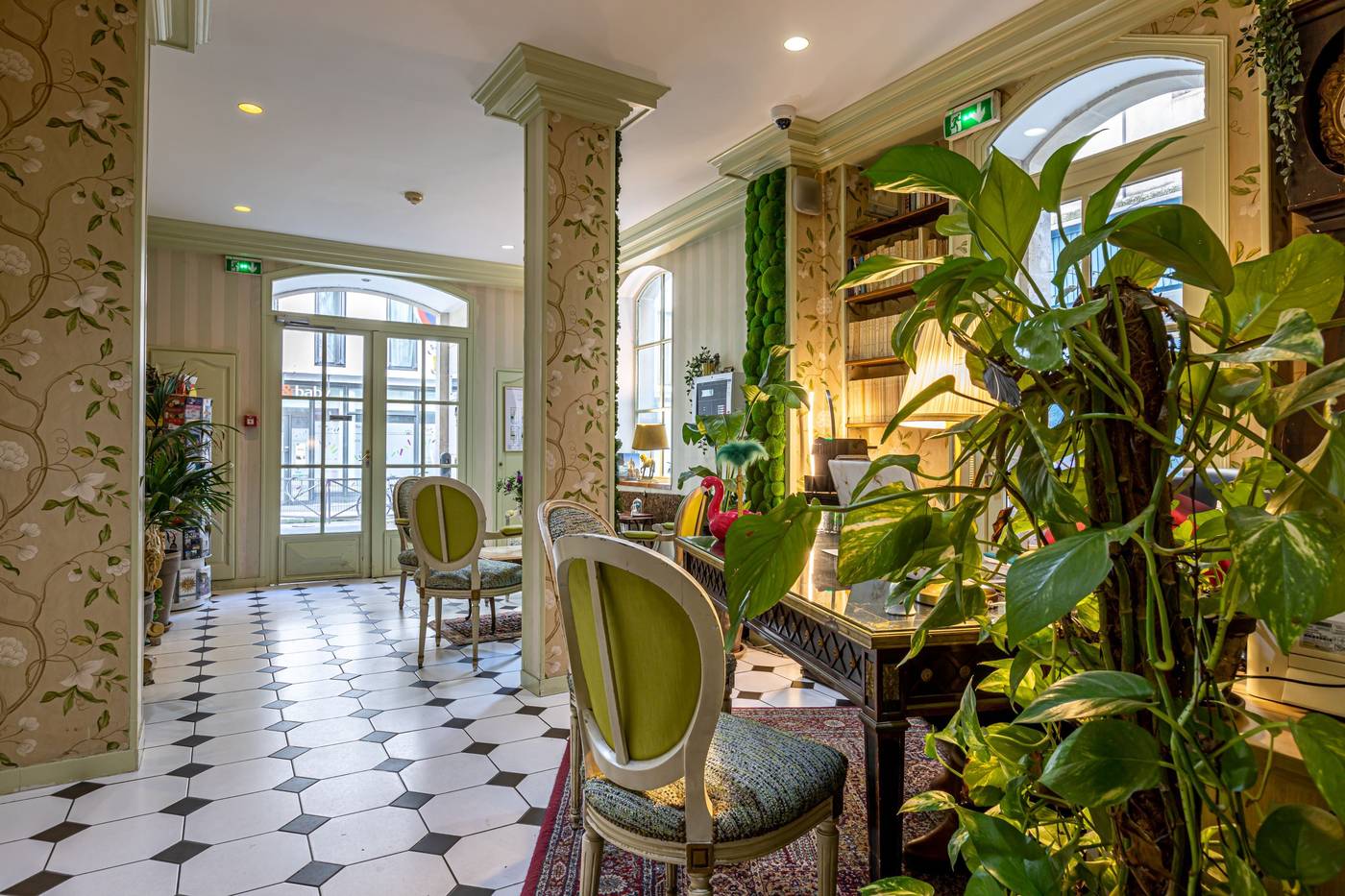 Hotel Romance Malesherbes by Patrick Hayat-France-PARIS-Lobby-3