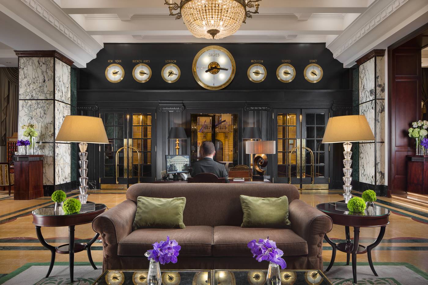 Esplanade Zagreb Hotel-Croatia-ZAGREB-Lobby-3