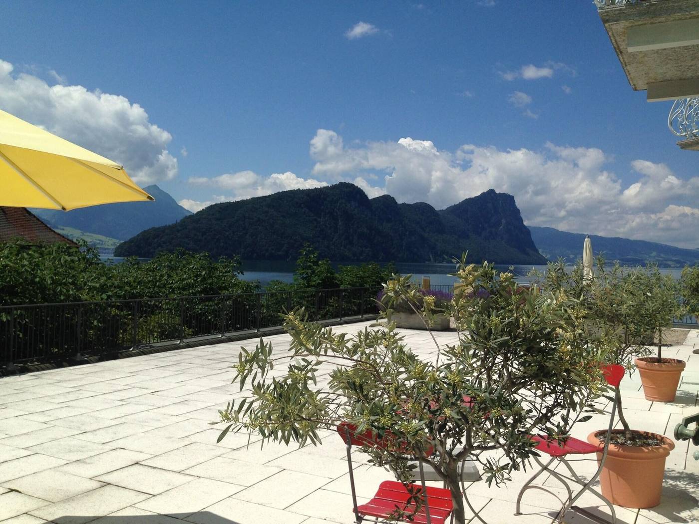 Terrasse am See-Switzerland-VITZNAU -Terrace-8