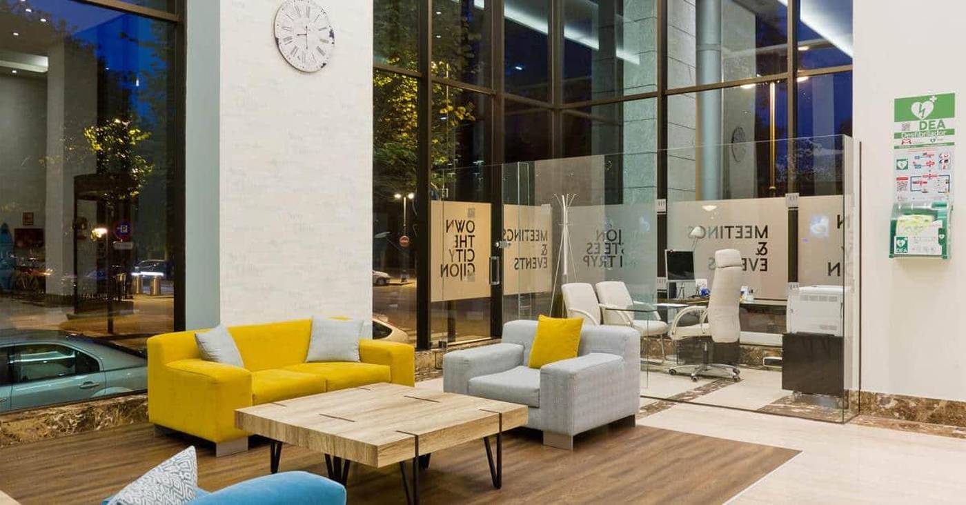 Zentral Gijon Rey Pelayo-Spain-GIJON-Lobby-8