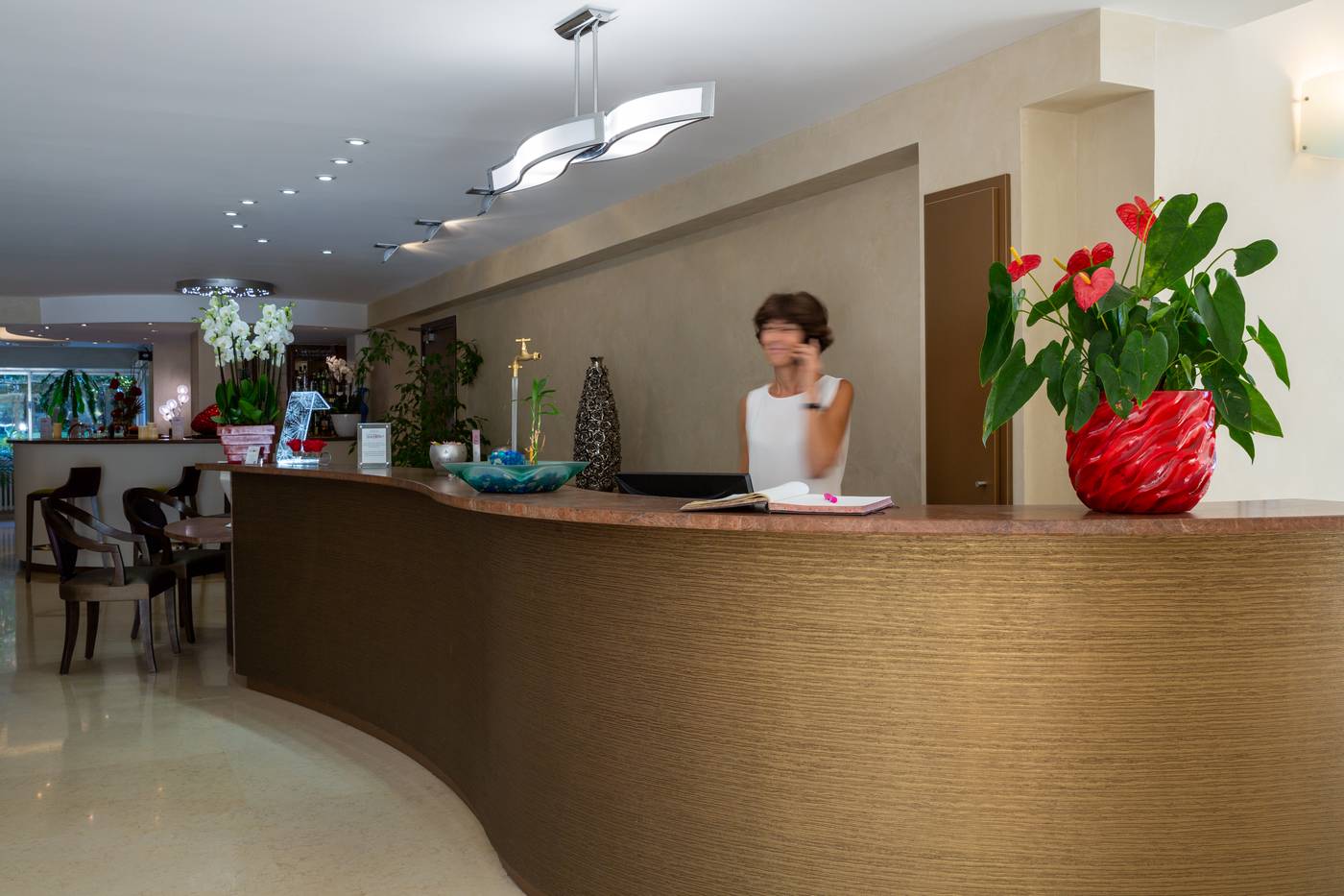 Hotel Grenoble Meylan Les 3 Roses-France-CORENC-Lobby-2