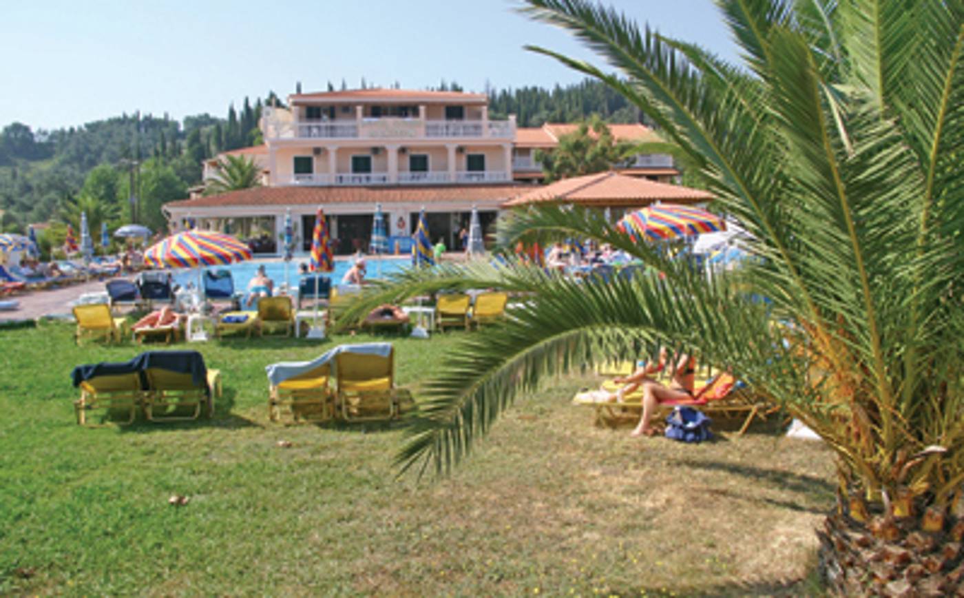 Alkyon Hotel in Corfu, Greece