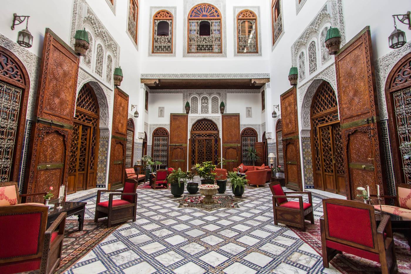 Dar Al Andalous - Riad-Morocco-FEZ-Lobby-7