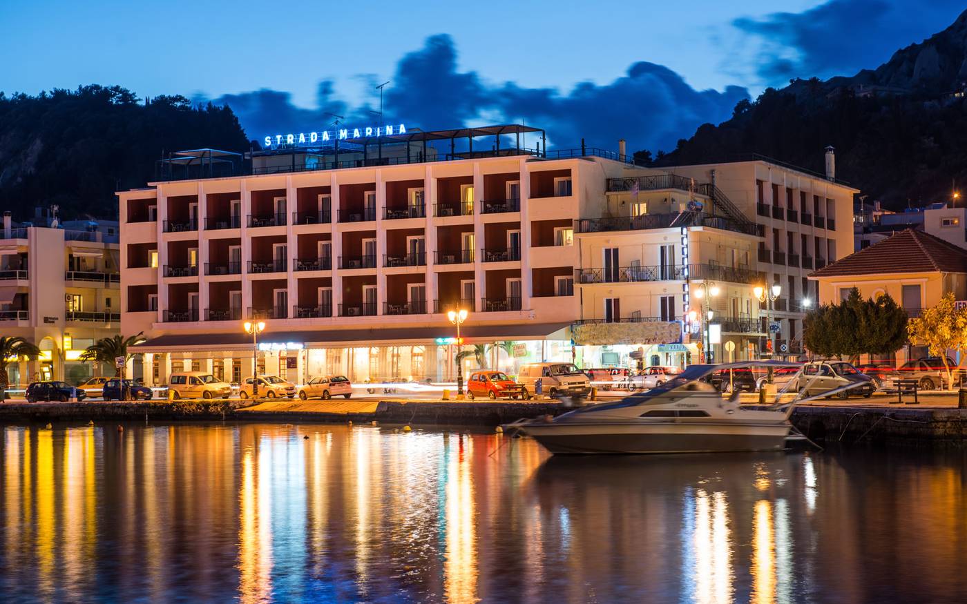 Strada Marina Zante Greece On The Beach