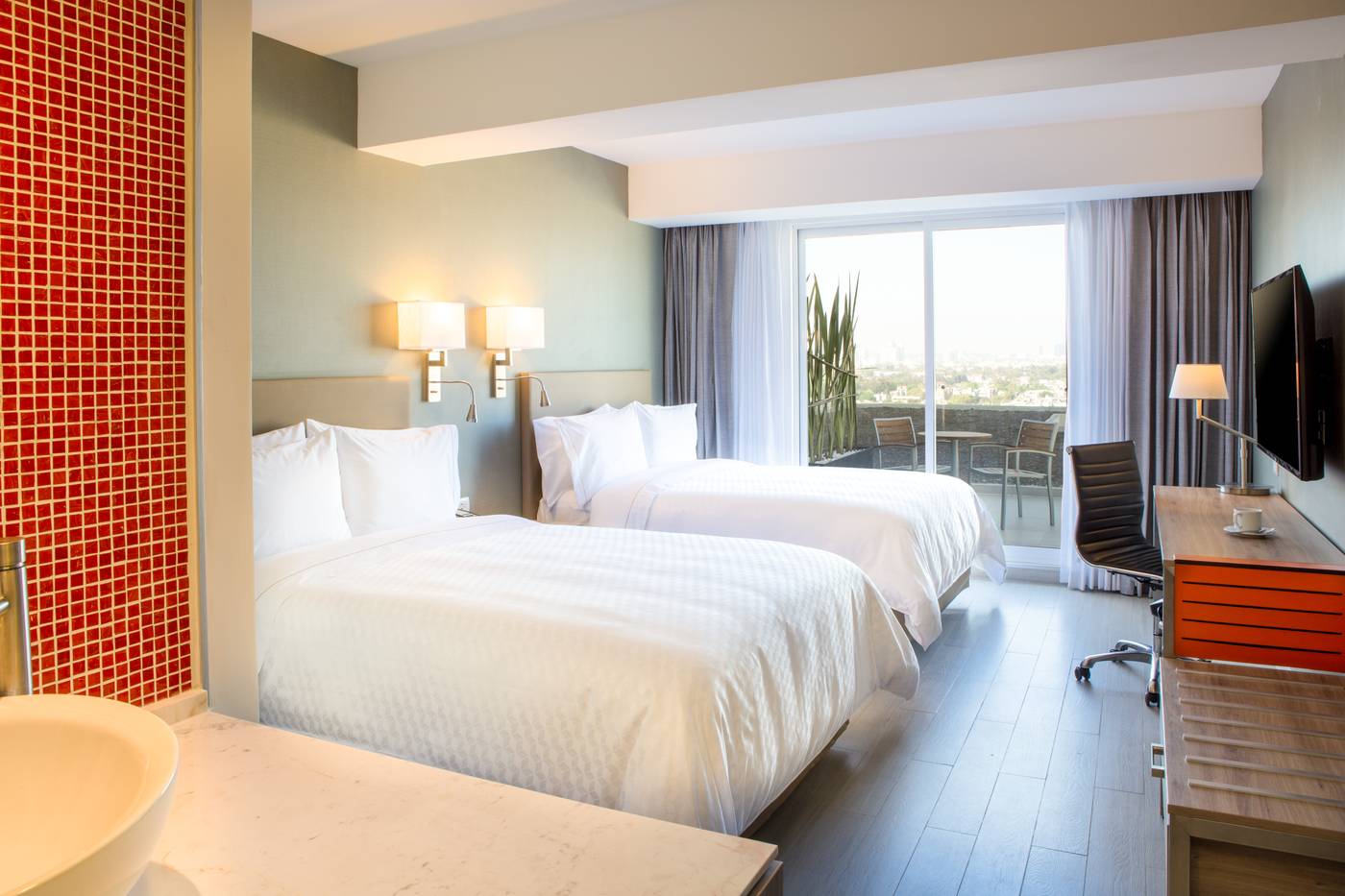 Fiesta Inn Express Forum Buenavista-Mexico-CIUDAD DE MEXICO-Room-10