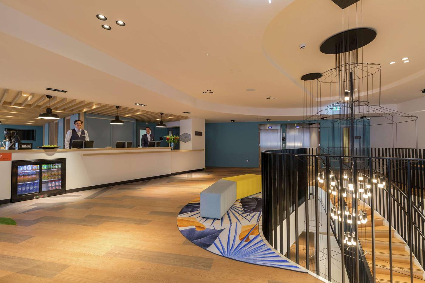 Hampton by Hilton Antwerp Central Station-Belgium-ANTWERP-Lobby-7
