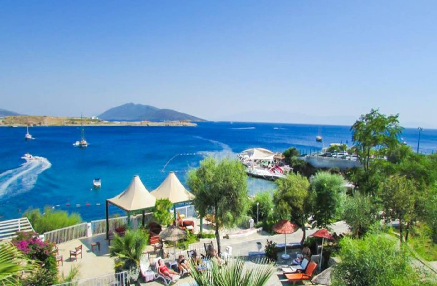 Akvaryum Beach Hotel in Bodrum, Turkey