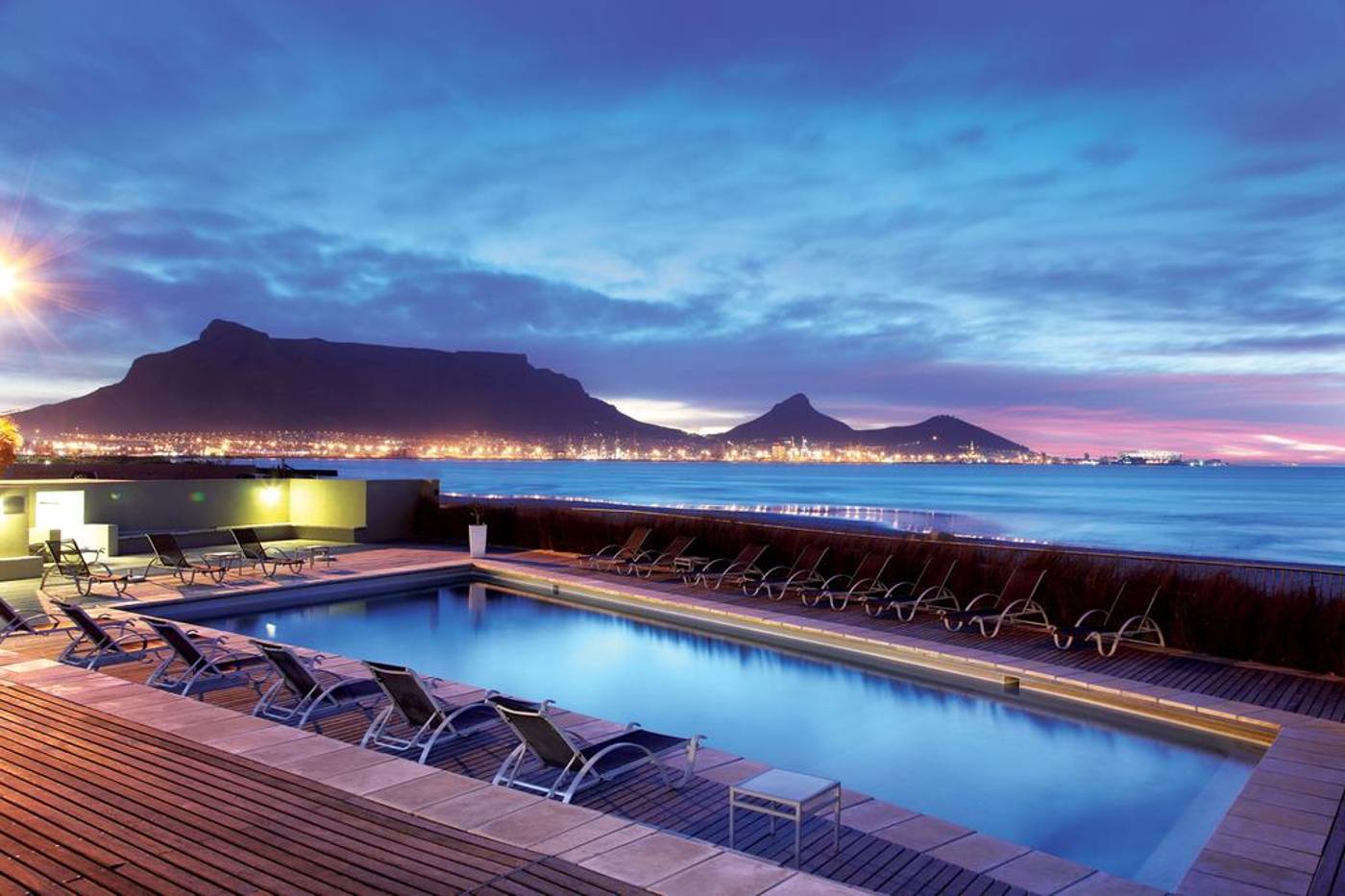 Lagoon Beach in Cape Town, South Africa