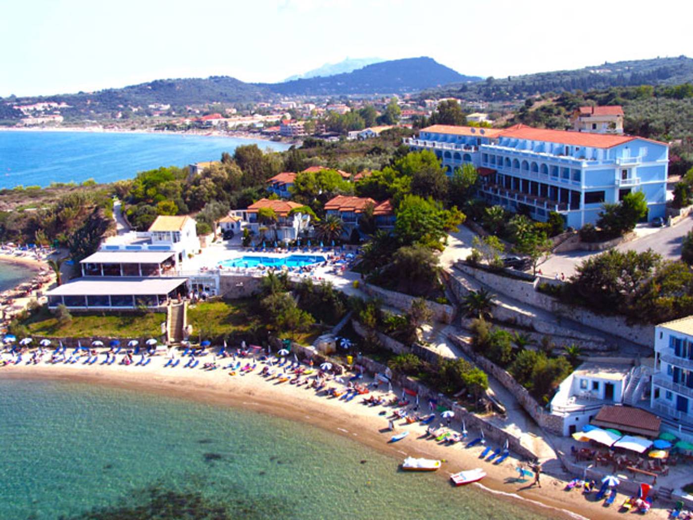 Alexandra Beach Hotel in Zante, Greece