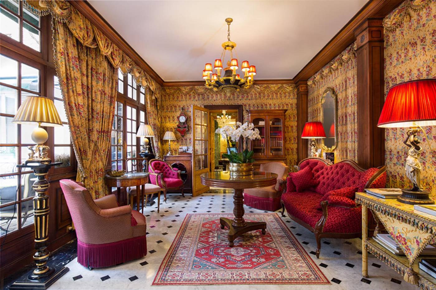 Duc De Saint-Simon Saint Germain-France-PARIS-Lobby-5