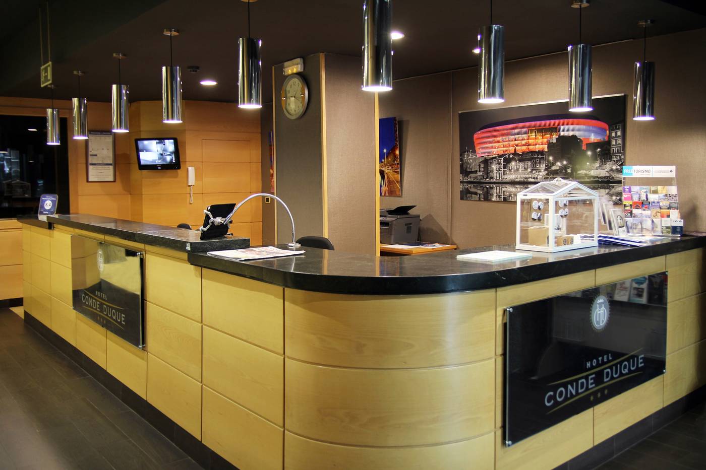 Hotel Conde Duque Bilbao-Spain-BILBAO-Lobby-7