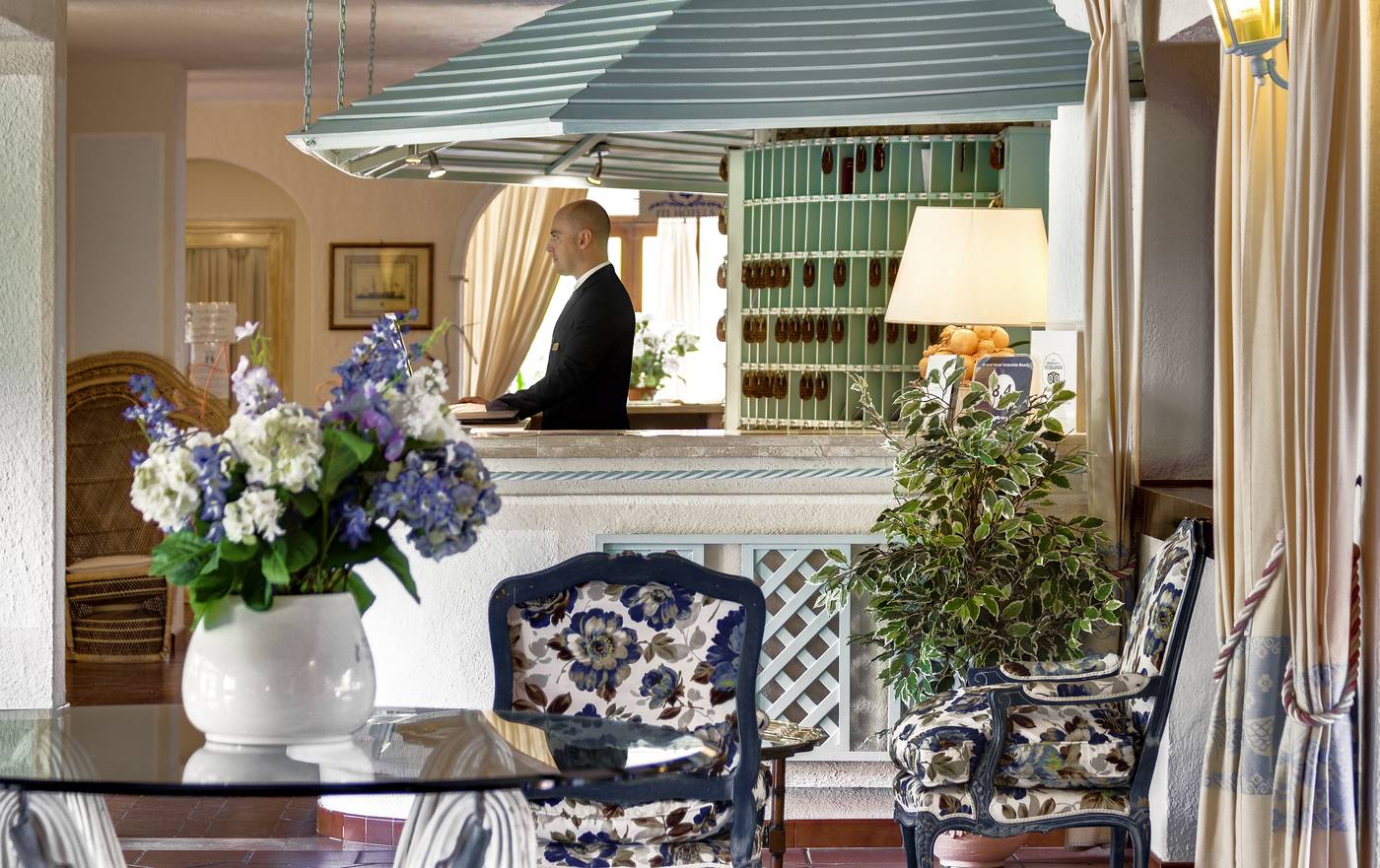 Grand Hotel Smeraldo Beach-Italy-BAJA SARDINIA-ARZACHENA-Lobby-9