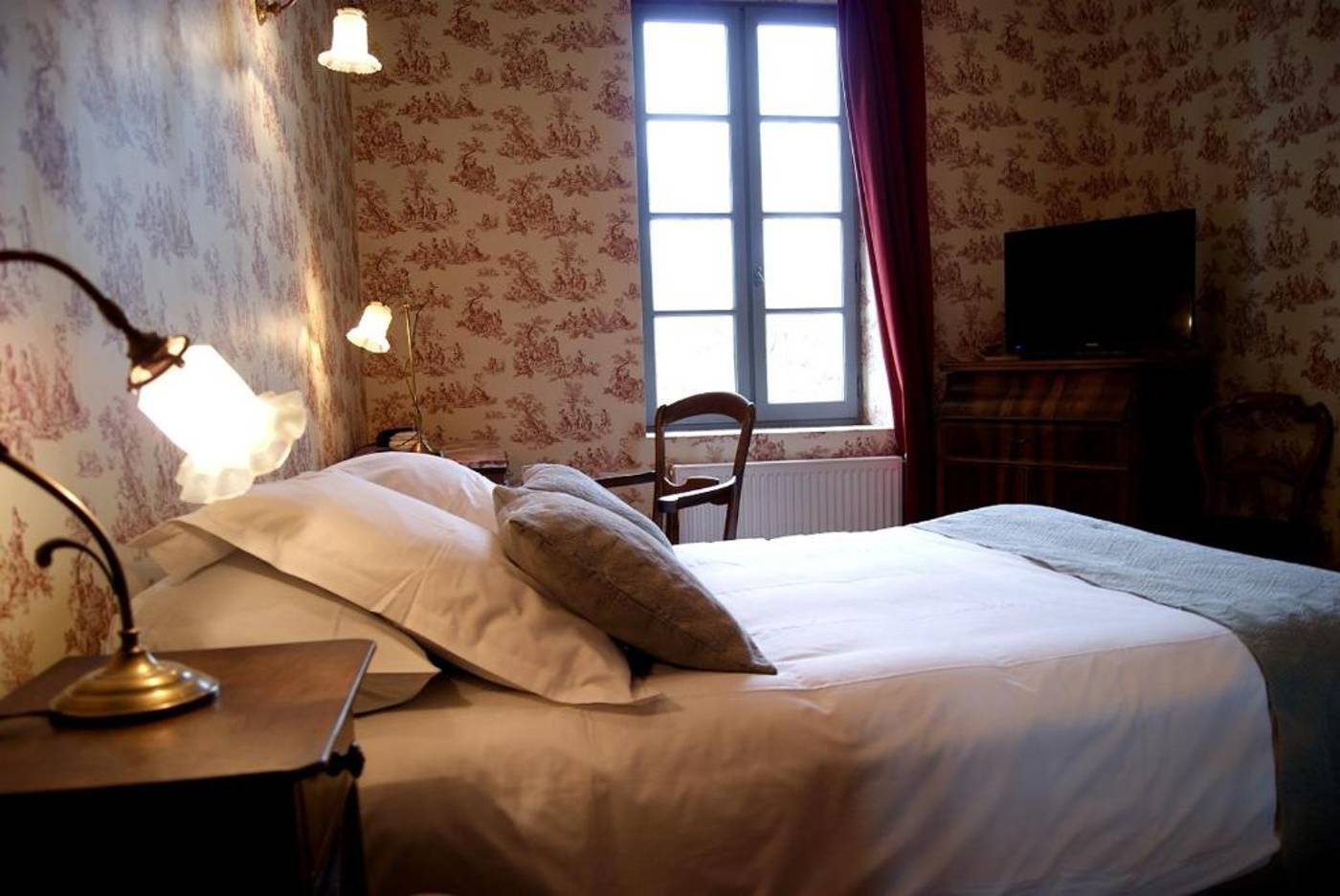 Logis Hotel La Marbrerie-France-CAUNES MINERVOIS-Room-5
