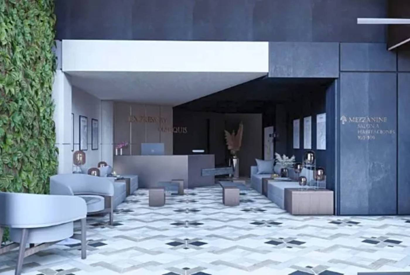 Hotel Elements By Marquis-Mexico-Ciudad de Mexico-Lobby-4