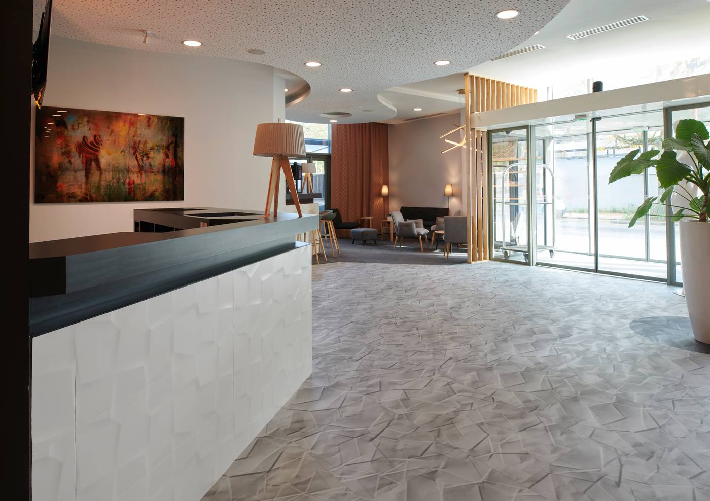 Seven Urban Suites Nantes Centre-France-NANTES-Lobby-4