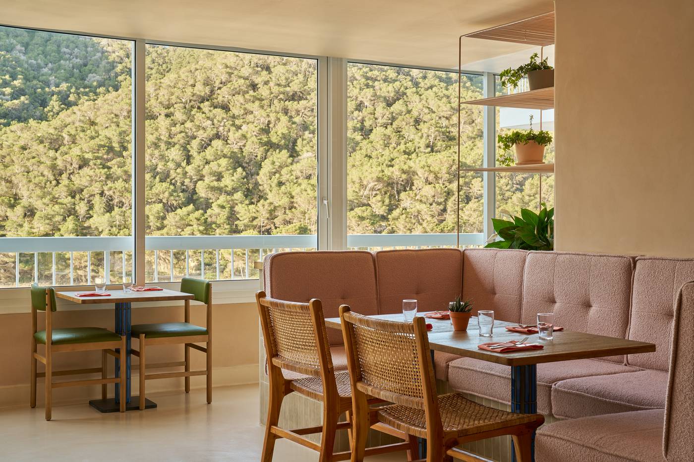 Mondrian and Hyde restaurant