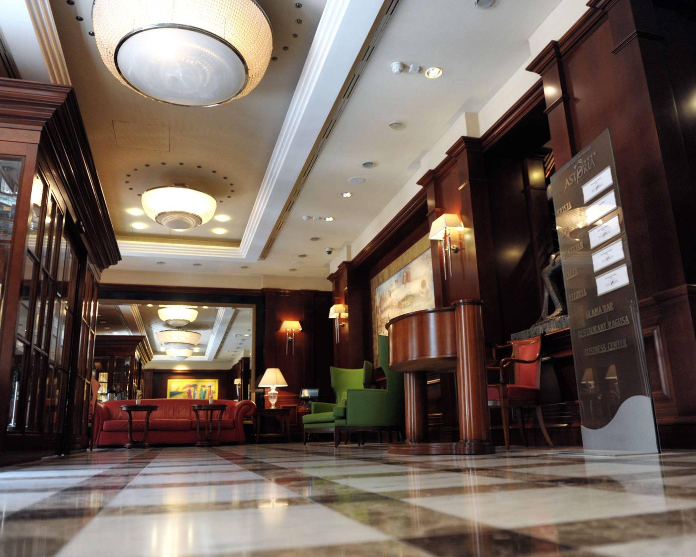 Best Western Premier Hotel Astoria-Croatia-Zagreb-Lobby-7
