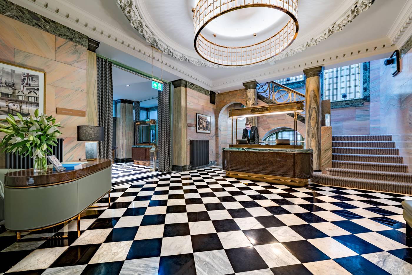 Stock Exchange Hotel-United Kingdom-Manchester-Lobby-3