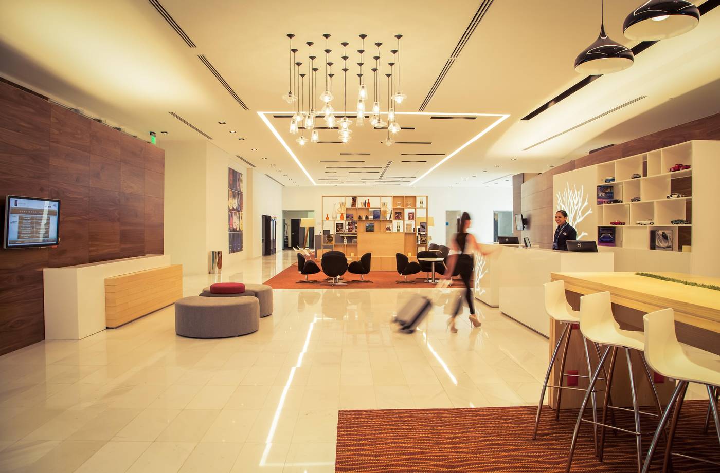 Fiesta Inn Plaza Central Aeropuerto-Mexico-MEXICO-Lobby-4