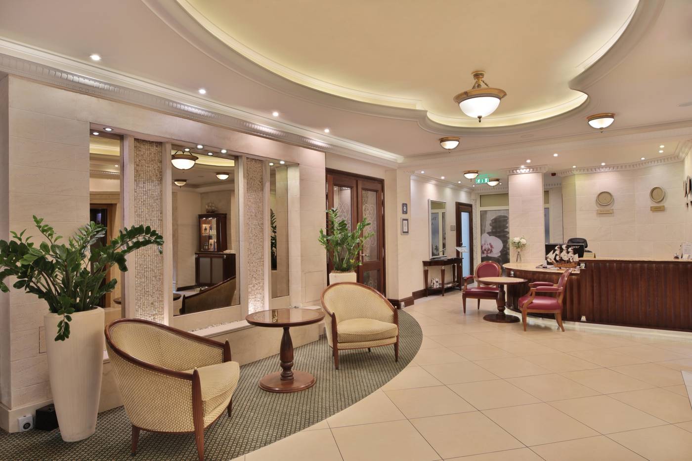 Retro Riverside Wellness Resort-Czech Republic-KARLOVY VARY-Lobby-6