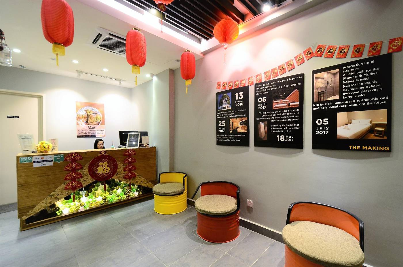 Artisan Eco Hotel-Malaysia-Kuala Lumpur-Lobby-7