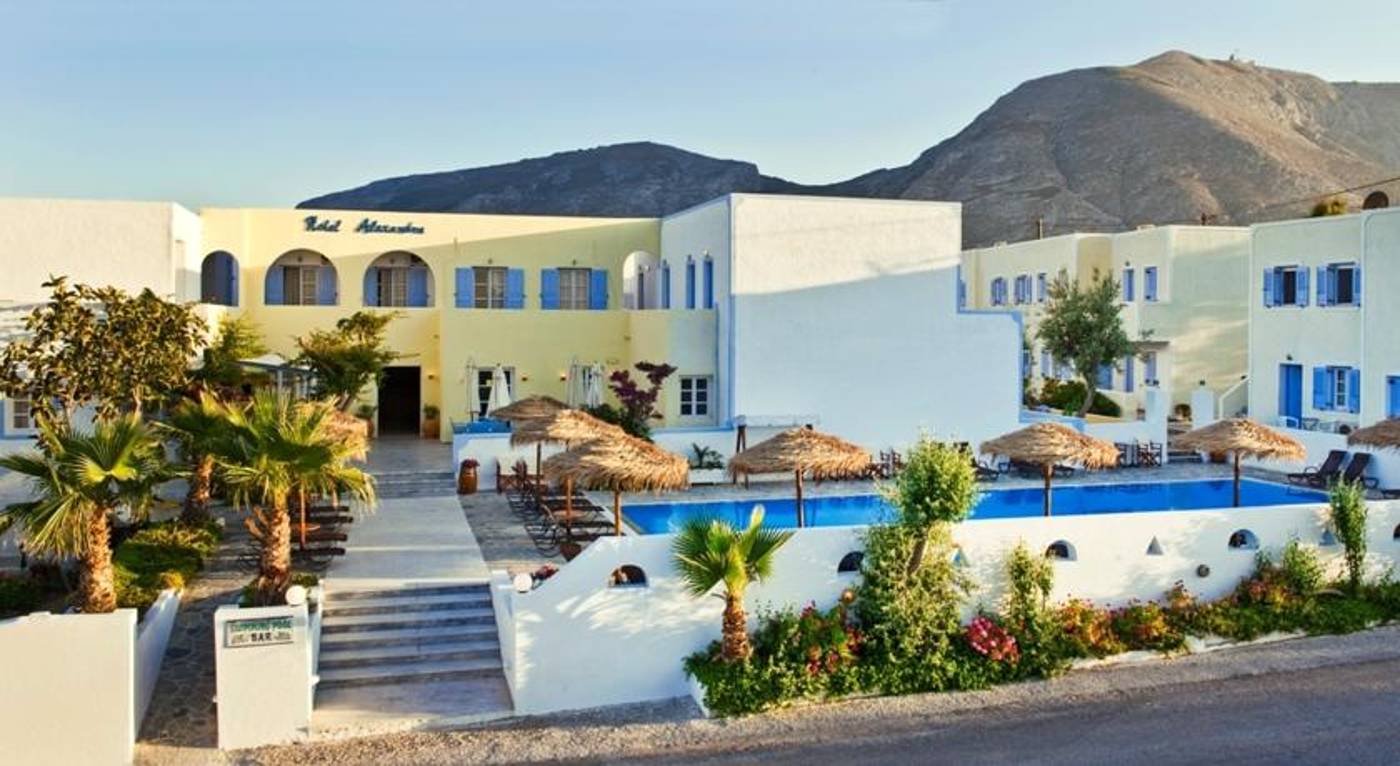 Alexandra Aparthotel in Santorini, Greece