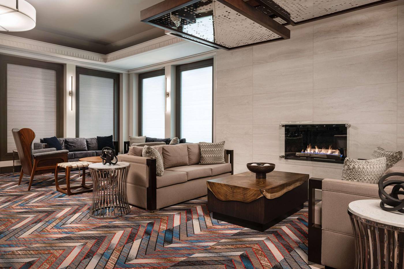 Coast Seattle Downtown Hotel,Former Hilton Seattle-United States-SEATTLE-Lobby-10