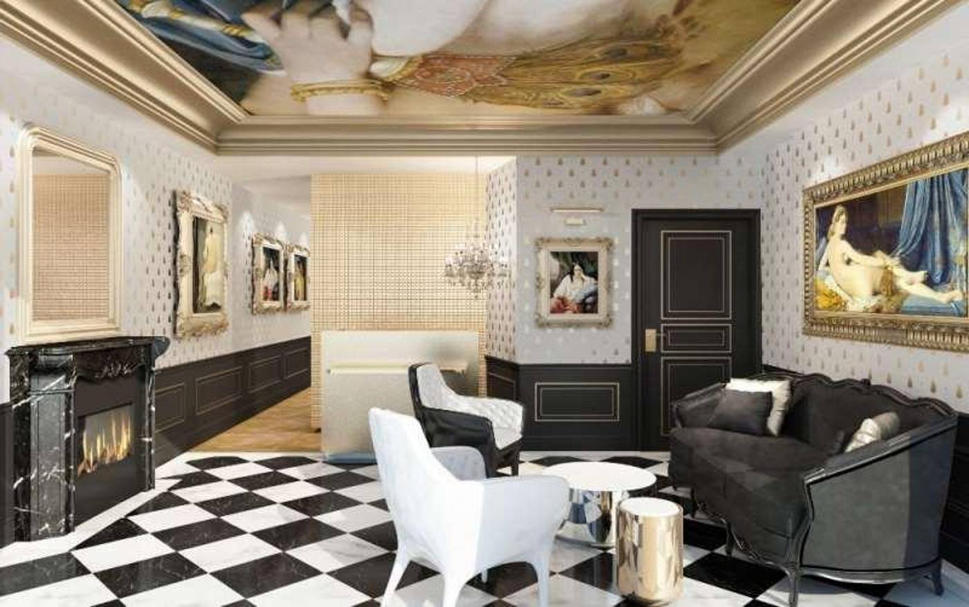 Hotel-Eiffel-Petit-Louvre-Lobby-9