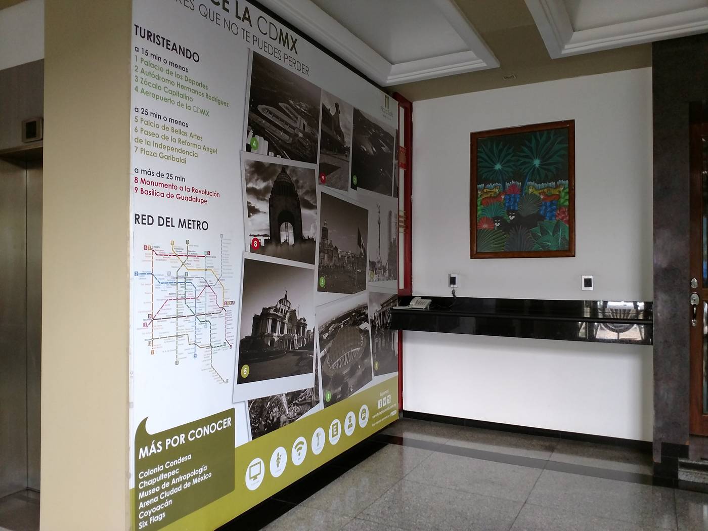 Hotel Escala Siglo XXI-Mexico-CIUDAD DE MEXICO-Lobby-6