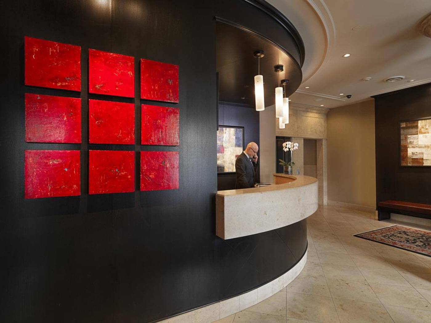 St. Regis Hotel Vancouver-Canada-Vancouver-Lobby-5