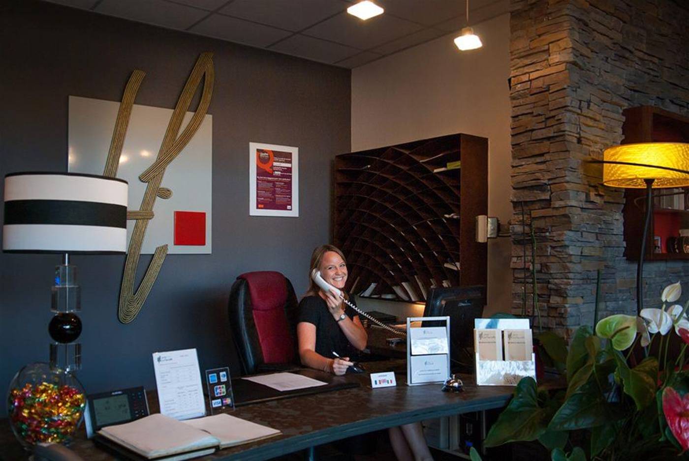 Logis Hotel La Fauceille-France-PERPIGNAN-Lobby-3