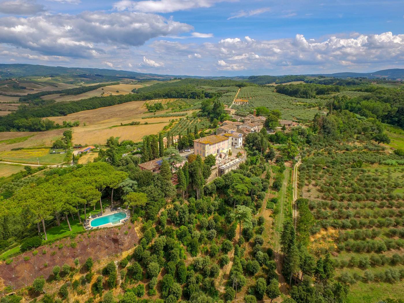 Villa Lecchi Hotel Wellness-Italy-Poggibonsi-General view-4