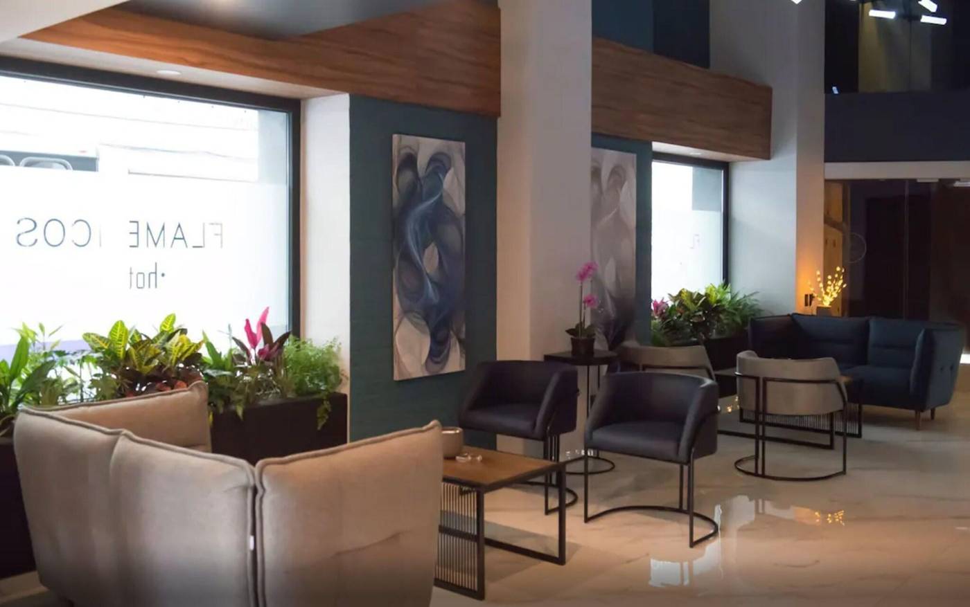 Hotel Flamencos-Mexico-Mexico City-Lobby-8