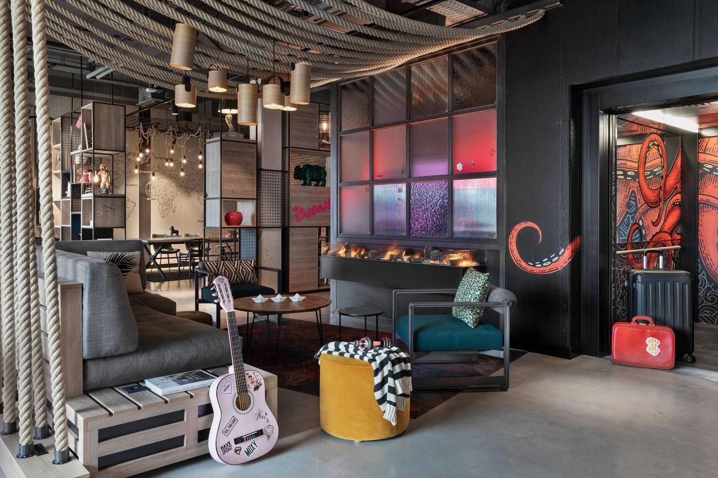 Moxy Bremen-Germany-Bremen-Lobby-10