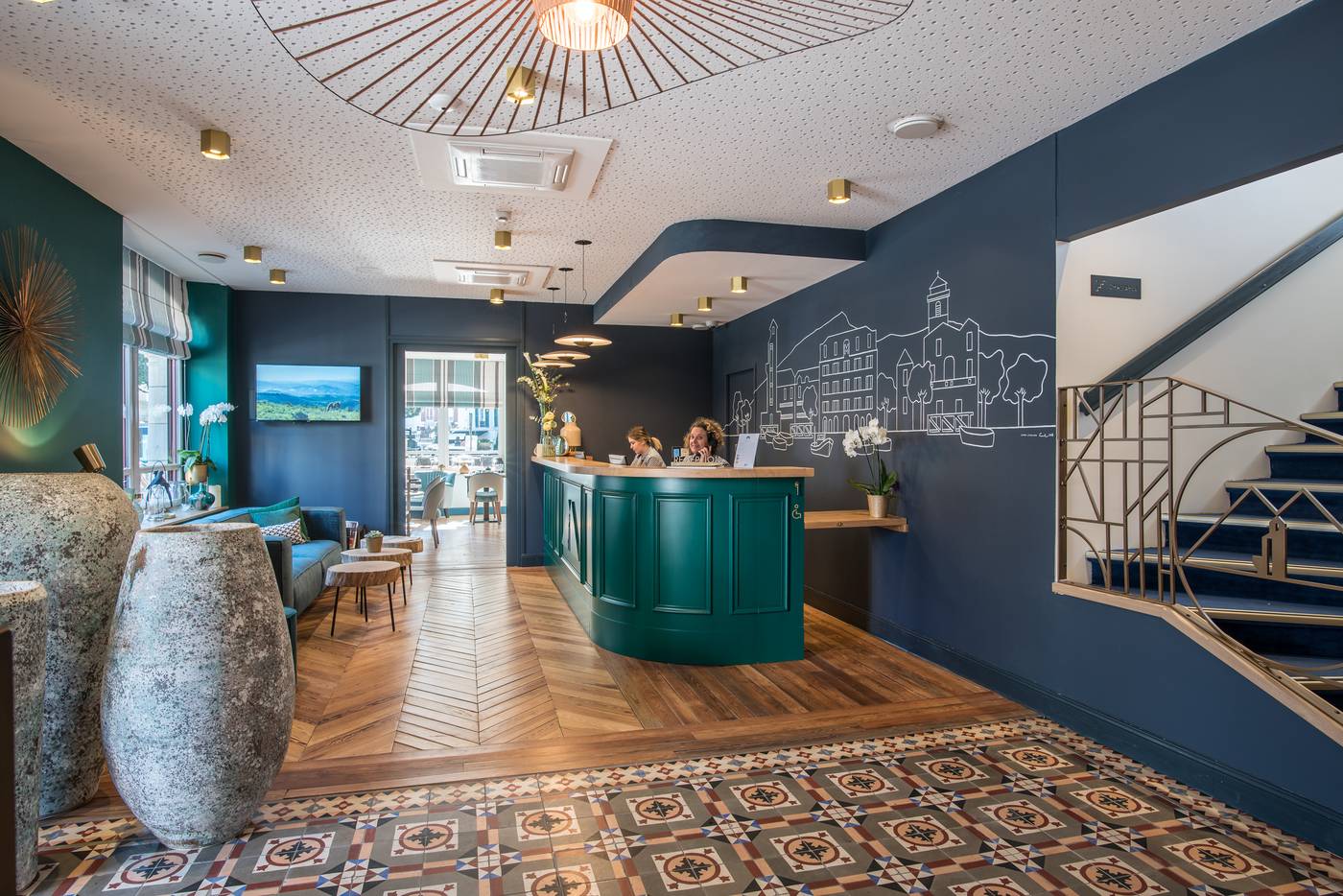 Hotel & Spa Madison Saint Jean de Luz-France-SAINT JEAN DE LUZ-Lobby-6