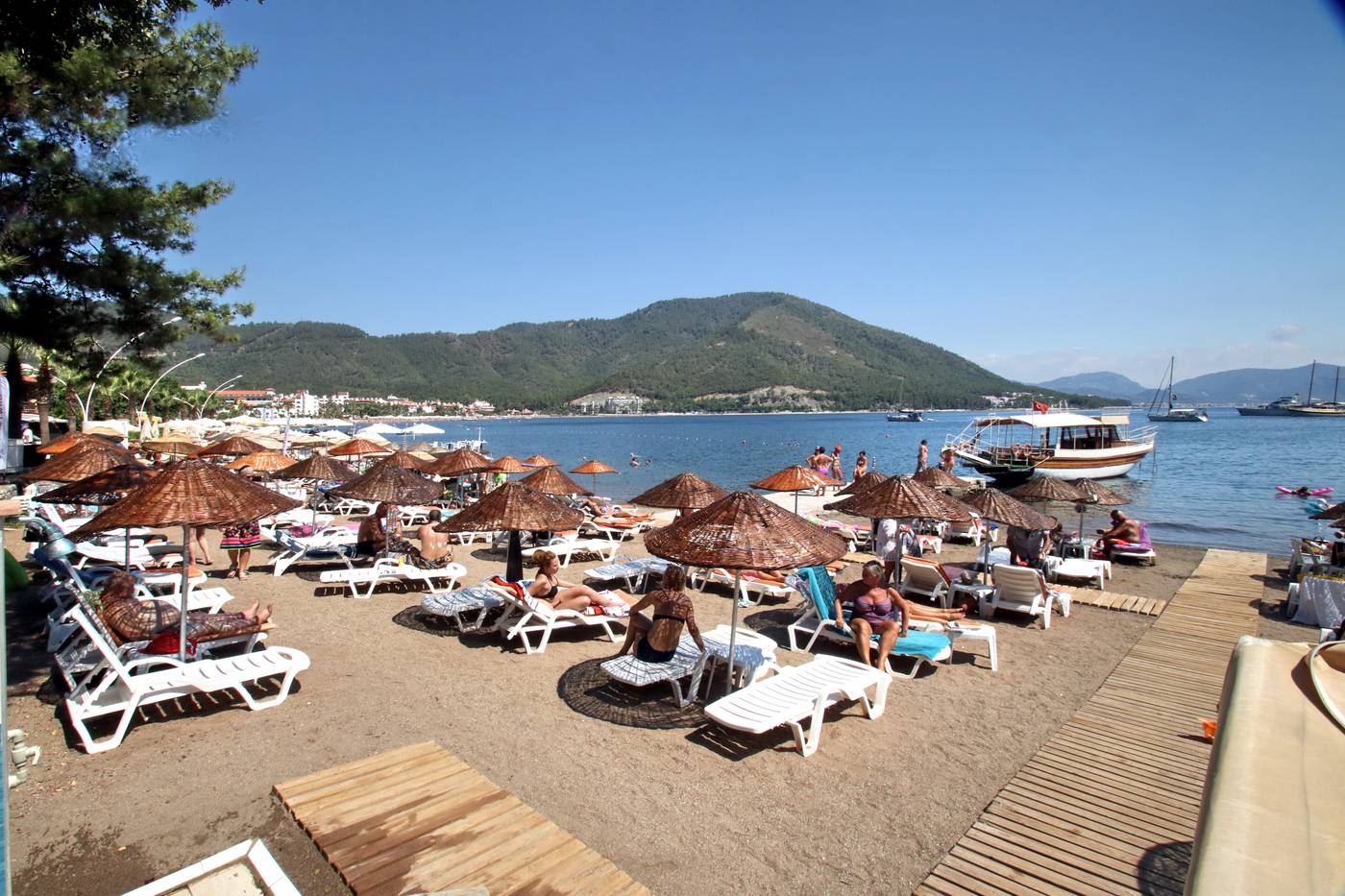 Golmar Beach in Dalaman, Turkey