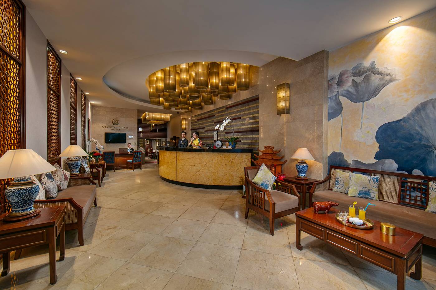 Oriental Suites Hotel & Spa-Vietnam-HANOI-Lobby-6