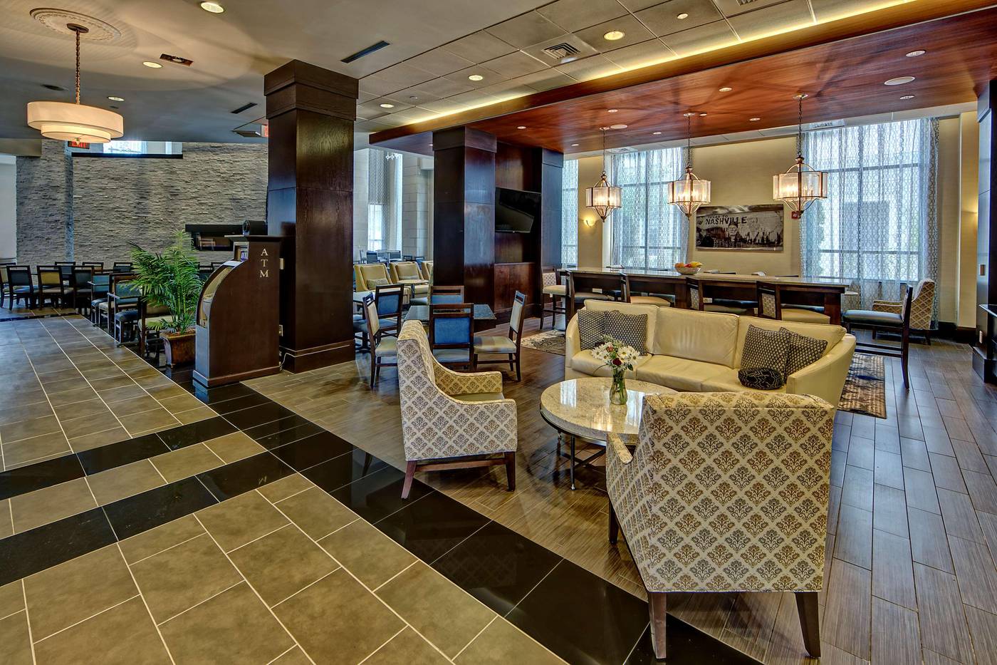 Hampton Inn & Suites Nashville-Downtown-United States-NASHVILLE-Lobby-7