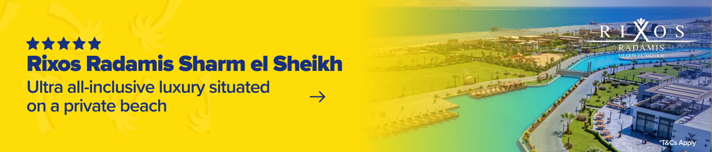 Rixos Radamis Sharm El Sheikh Featured Banner